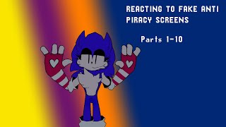 Reacting To Fake Anti Piracy Screens 1-10