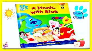 Blues Clues A Picnic With Blue - Read Aloud - Storybook For Kids, Children