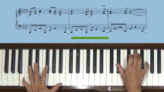 Linus and Lucy Piano Tutorial Correction