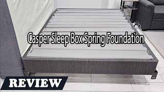 Casper Sleep Box Spring Foundation Review & Assembly Guide 2023