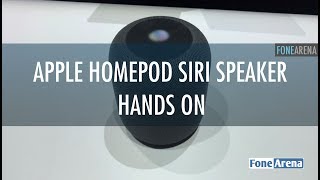 Apple HomePod Speaker First Look - Siri-powered Speaker Apple HomePod Speaker First Look - Siri-powered Speaker
