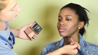 Glowey Skin Purple Dramatic Eye Makeup Look