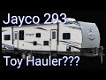 2020 Jayco Octane Super Lite 293 Travel Trailer Toy Hauler Walk Through- Economical Toy Hauler