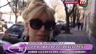 Habló Florencia Peña, tras la venta de "Peteras", el DVD que la tiene como protagonista