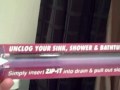 Zip-It drain tool - you won't believe it!
