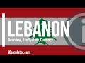Lebanon Tax System - A Brief Overview