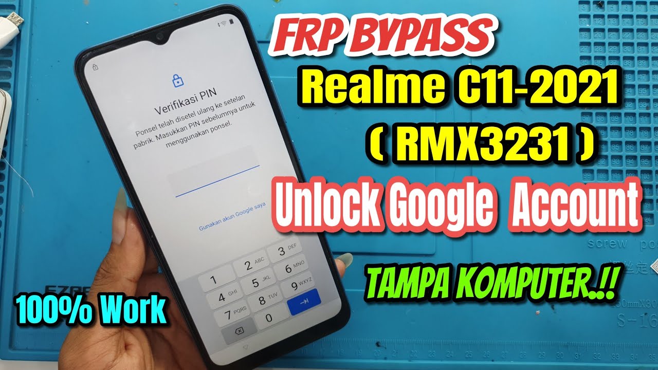Cara Mudah Bypass FRP Realme C11-2021 (RMX3231) Hapus Cara Mudah Bypass FRP Realme C11-2021 (RMX3231) Hapus