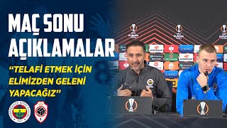 Teknik Direktörümüz Vitor Pereira Ve Attila Szalainin Maç Sonu Açıklamaları