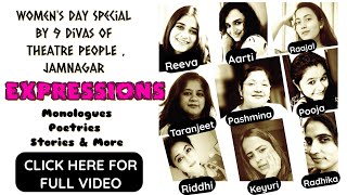 Expressions - Womens Day Speical By 9 Divas Of Theatre People Jamnagar