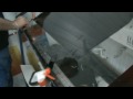 Заднее боковое стекло Шевроле Авео укладка формовка