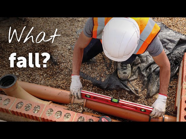 Watch How to install drainage pipes with the correct fall? OHOB Training Academy on YouTube.