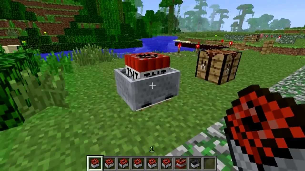 How To Use Minecart With Tnt