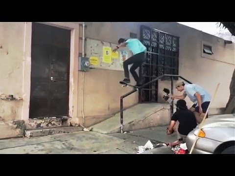 INSTABLAST! - Fakie 540 Trashcan On Flat!! Old Man Triple Board Handstand! South America Skating!