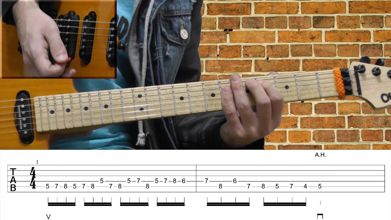 Guitar lick online