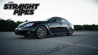 Lexus ISF Straight Pipe Muffler Delete - Pure Exhaust Sound