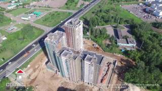 Видео Строящийся жилой дом по ул. Оренбургский тракт, 138/3 стр (Ак ТАШ) 2 съемка от Никита Гришин, Оренбургский тракт, Казань, Россия