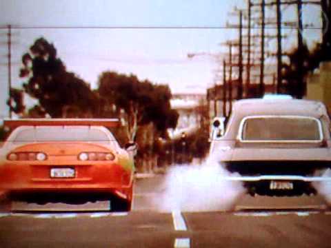 Brian O'conner vs Dominic Toretto THE BEST QUARTER MILE RACE IN THE WORLD