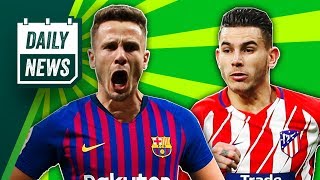 Saul Niguez to Barcelona? + Another defender rejects Manchester United ► Daily Football News