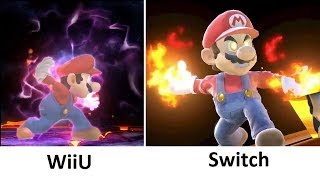 Super Smash Bros Switch vs WiiU Final Smash Comparison Super Smash Bros Switch vs WiiU Final Smash Comparison