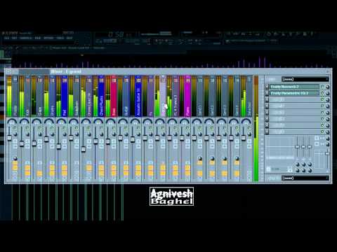 Nagin - Trance Remix - Exclusive view of Project from FL Studio...