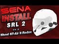 SENA SRL2 Install on the Shoei GT-Air II Helmet | Sportbike Track Gear YouTube Video