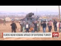 Kurds near Kobani afraid to enter Turkey