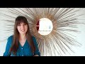 DIY Starburst Mirror | Home Decor #DIYwithJulia