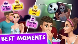 Cute & Funny Date Moments 😊😋 Hannah & Jack's Movie Night | TutoTOONS Games for Kids