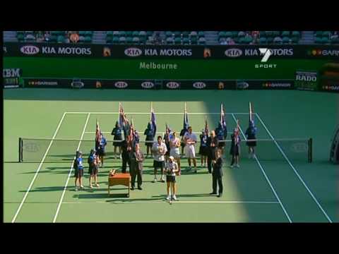 Ceremony of 全豪オープン Mixed Doubles 決勝戦（ファイナル）　 2006
