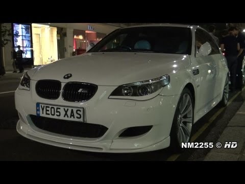 Bmw M5 with Eisenmann Vs Mercedes C63 AMG Sounds Battle