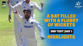 Highlights Day 1 of the Cape Town Test | SA v IND