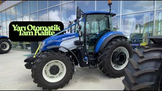 New Holland T5.110 Dual Command İncelemesi Yarı Otomatik , Tam Kalite Çiftçinin Yeni Gözdesi