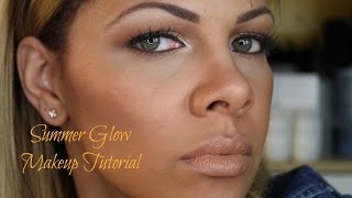 Summer Glow Makeup Tutorial by Johanna Salon