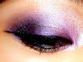 Smoky Purple Eye Makeup!