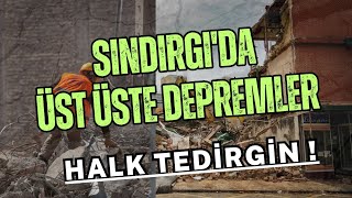 Balikesi̇r Sindirgi Üst Üste Depremler Deprem Oldu