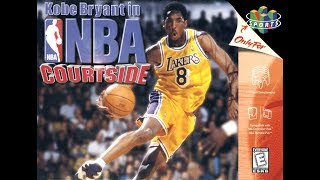 Kobe Bryant's NBA Courtside N64 Playthrough - Season Mode - Lakers vs Timberwolves (1080p/60fps)
