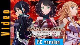 Video Sao Integral Factor - Pc Version Im Just Testing Some Gameplay Control A Keyboard