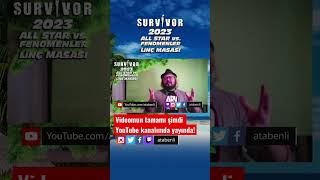 Survivor 2023 Fenomenler İfşa Oldu Alper Rende Halil İbrahim Göker Buse Plan