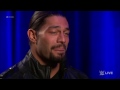 Roman Reigns comments on the Royal Rumble crowd in Philadelphia: January 26, 2015