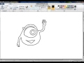 マウスでマイク ワゾウスキー描いてみた②