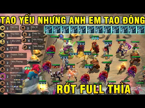 LẬP KỶ LỤC ĐỘI HÌNH CÓ NHIỀU TƯỚNG NHẤT | QUÁ NHIỀU GIÁP THIÊN NHIÊN - LẤY THỊT ĐÈ NGƯỜI IS REAL !!