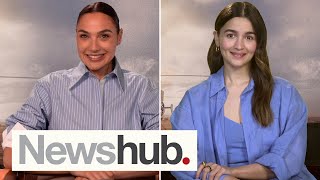Kate Rodger Interviews Heart Of Stone Stars Gal Gadot And Alia Bhatt Newshub