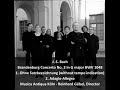 J. S. Bach - Brandenburg Concerto No. 3 in G major BWV 1048 - Musica Antiqua Köln
