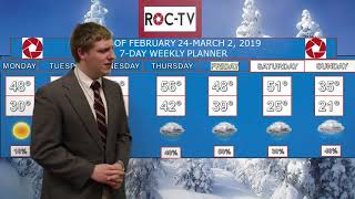 Radford University Weather Watch No. 8 February 25, 2019