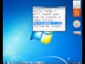 How to create a fake virus on windows 7