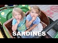 SARDINES AND ROLLER COASTERS!! | HIDE AND SEEK!