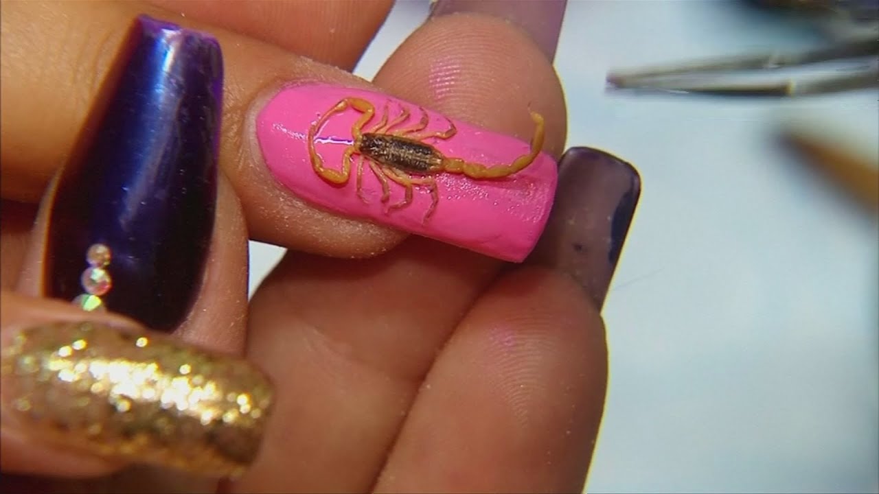 Знаки зодиака на ногтях маникюр Знаки зодиака на ногтях маникюр
