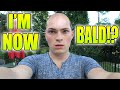 I CUT ALL OF MY HAIR OFF AND IM BALD!?!