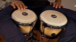 MEINL Percussion Latin Styles on Bongos - MB400BKMB