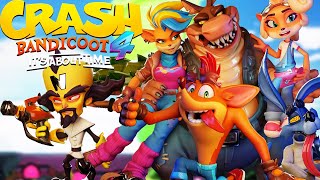 Crash Bandicoot 4: It's About Time -  Game Walkthrough (106%)